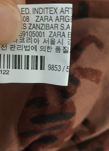 Zara zara sıfır ürün