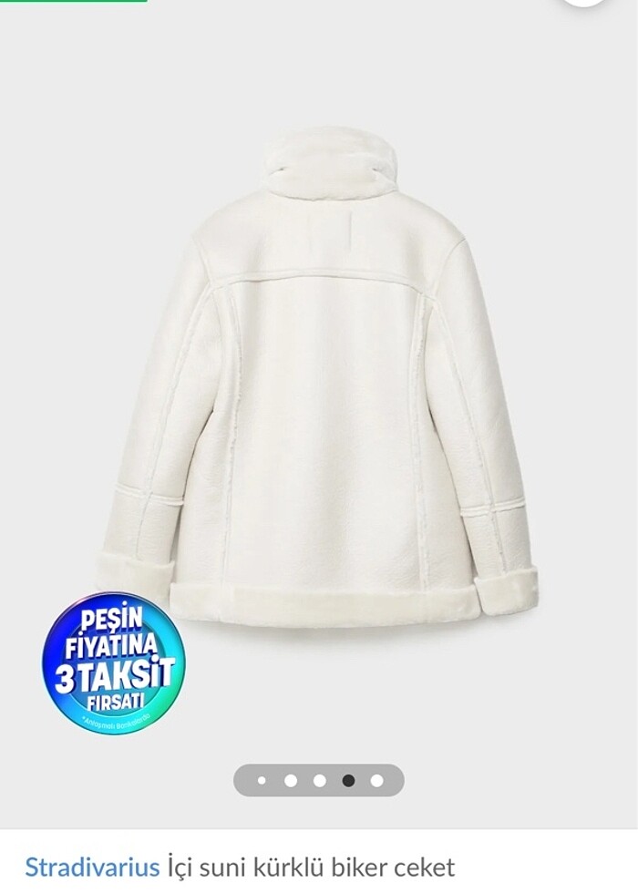 Stradivarius Biker mont - Görsel 4