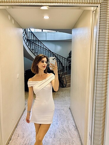 ZARA S BEDEN MINI ELBISE