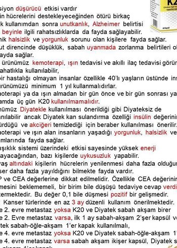 Ersağ K20 Çörek Otu Yağlı Yumuşak Kapsül 60'lı - Görsel 2