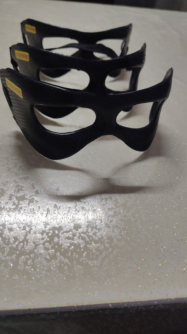 Siyah plastik Victor Osimhen Maskesi - Görsel 2