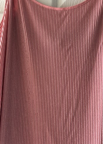 Pembe Pilili Straplez Kadın Atlet - Görsel 2