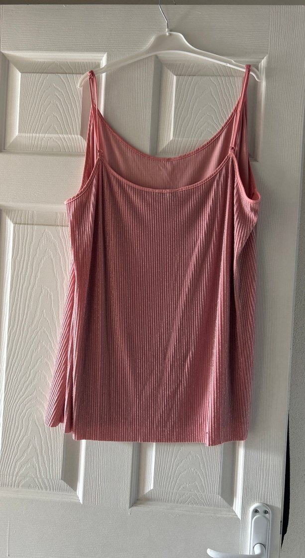 Pembe Pilili Straplez Kadın Atlet - Görsel 3