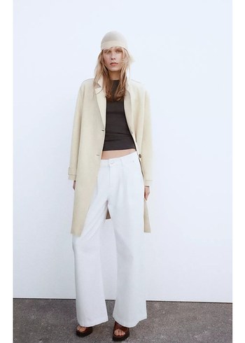 Zara süet trençkot,ceket