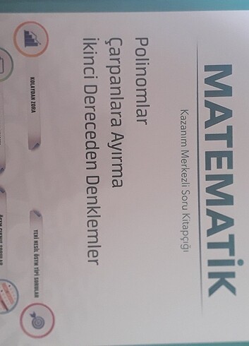 Beden 10.Sınıf Sonuç Yayınları Matematik Fasikülleri