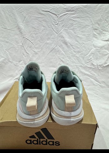 Kız Çocuk Beyaz Pastel Adidas Spor Ayakkabı - Görsel 2