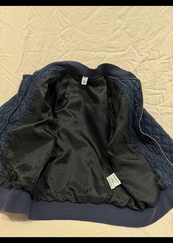 Koyu Mavi Erkek Çocuk Kot Ceket - Görsel 3