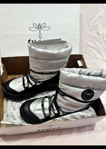 Tyess cocuk Beyaz Gri Platform Bot - Görsel 3