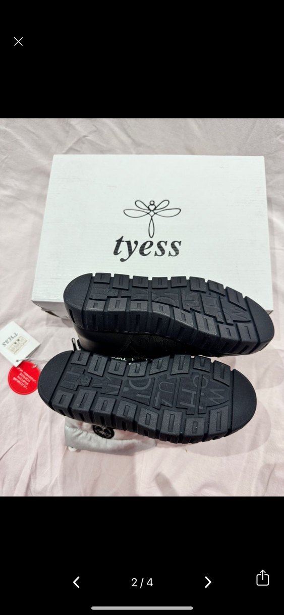 Tyess cocuk Beyaz Gri Platform Bot - Görsel 2