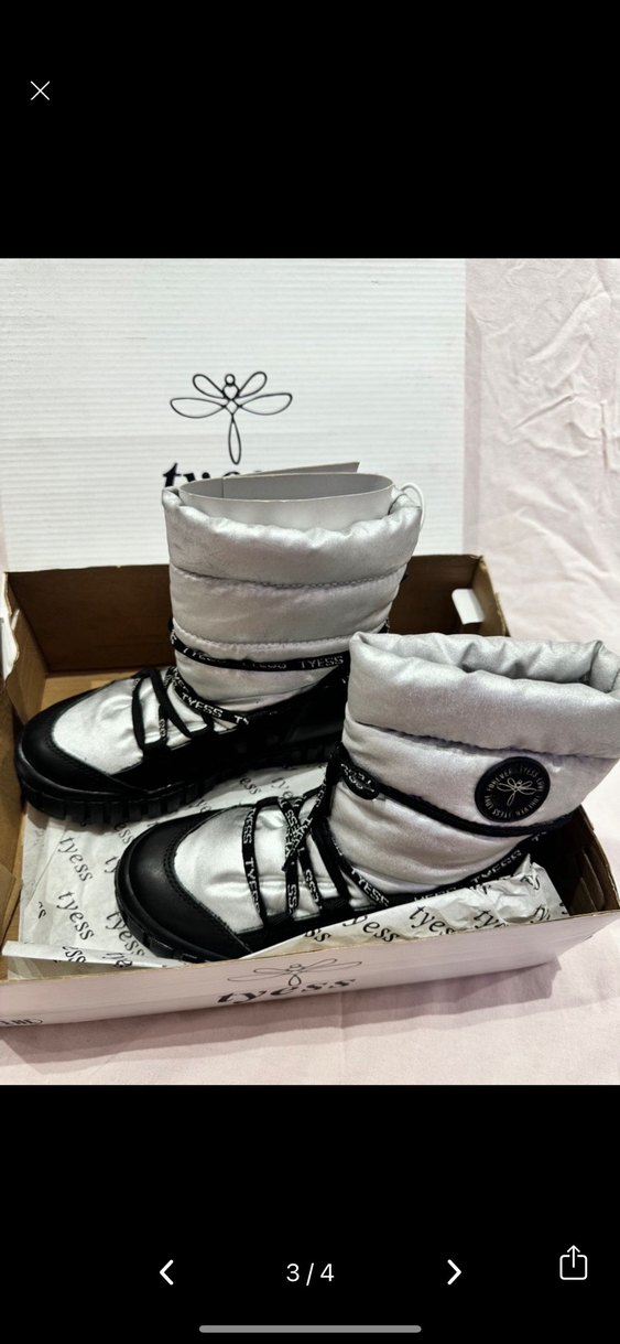 Tyess cocuk Beyaz Gri Platform Bot - Görsel 3