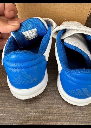 Beyaz Mavi Erkek Çocuk Spor Ayakkabı adidas - Görsel 5