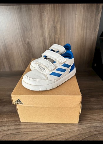Beyaz Mavi Erkek Çocuk Spor Ayakkabı adidas - Görsel 2