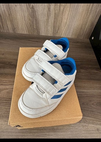 Beyaz Mavi Erkek Çocuk Spor Ayakkabı adidas - Görsel 3