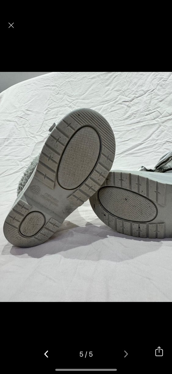 Kız Çocuk Gri igor bot - Görsel 3