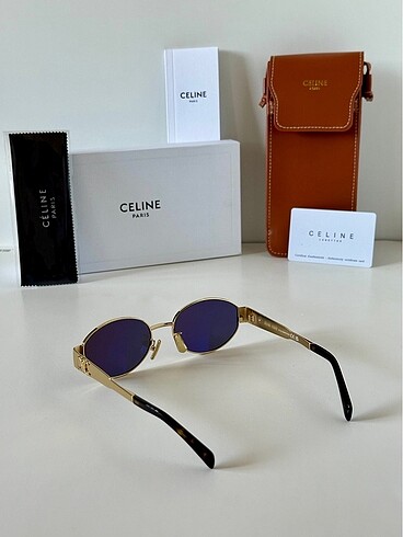  Beden altın Renk Celine CL40235U 54 Ekartman