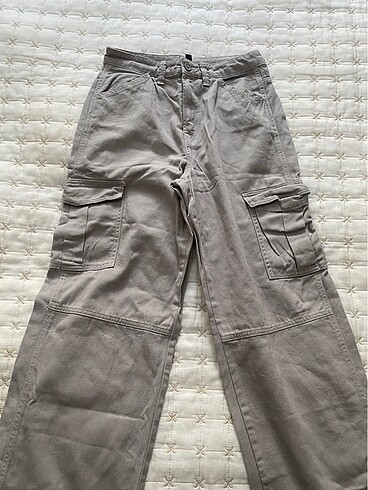 H&M kargo pantolon gri