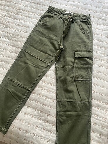 Mango Haki Kargo Pantolon
