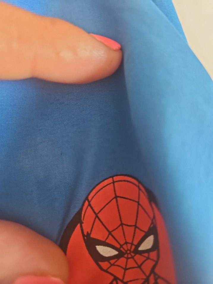 Mavi Örümcek Adam Baskılı Erkek Şort - Görsel 5