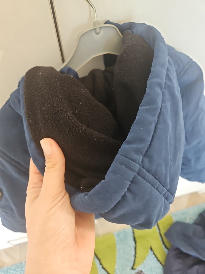 Erkek Çocuk Lacivert Düğmeli Ceket - Görsel 4