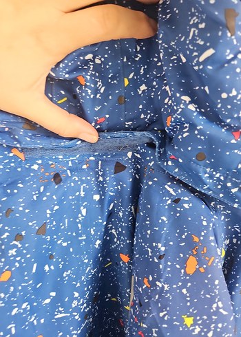 Renkli Desenli Erkek Çocuk Mont - Görsel 6