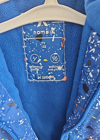 Renkli Desenli Erkek Çocuk Mont - Görsel 3