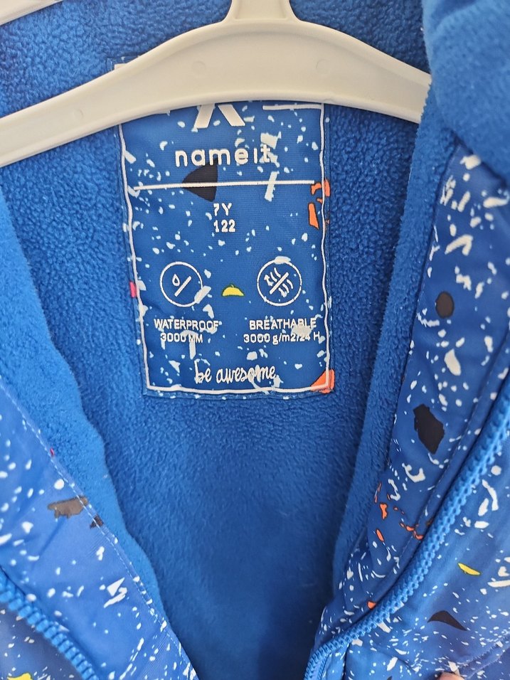 Renkli Desenli Erkek Çocuk Mont - Görsel 3