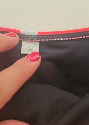 Kırmızı Puantiyeli Kız Çocuk Bikini Altı - Görsel 2