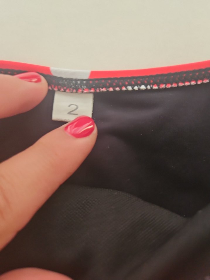 Kırmızı Puantiyeli Kız Çocuk Bikini Altı - Görsel 2