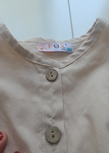 Kız Bebek Fırfırlı Bej Tulum - Görsel 2