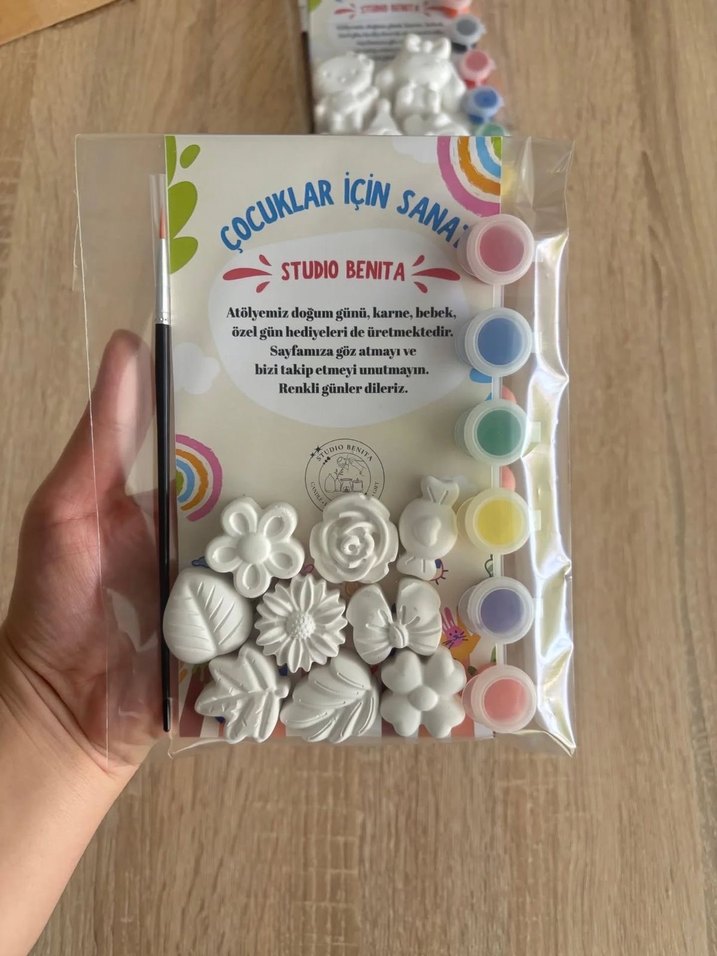 Alçı seramik boyama - Görsel 4