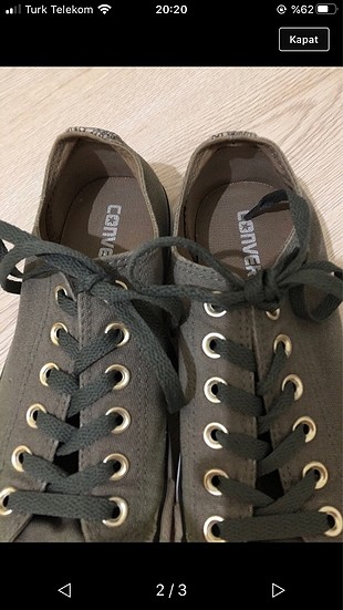 Yeşil converse
