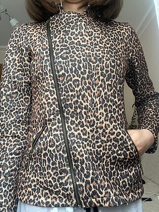 Leopar ceket