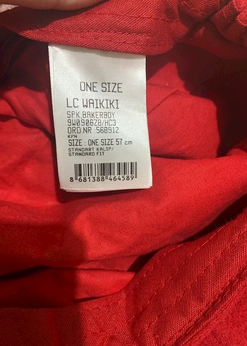 Zincir Detaylı Kırmızı Kadın Şapka - Görsel 3