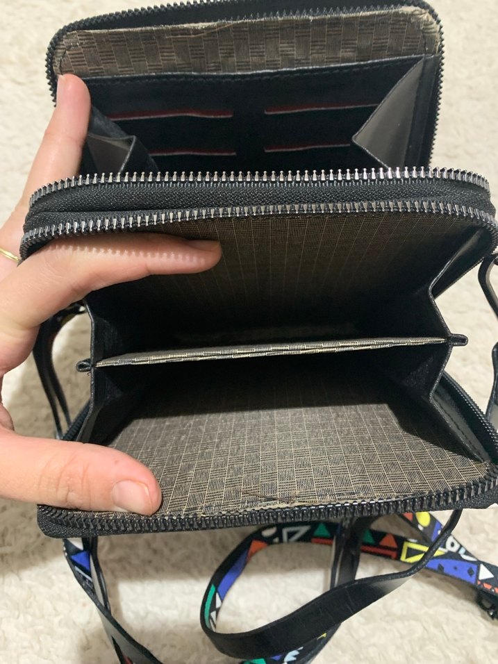 Renkli Bohem Fermuarlı Kadın Çanta - Görsel 4