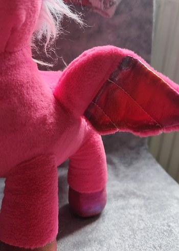 Ikea Pembe Kanatlı Peluş Oyuncak At