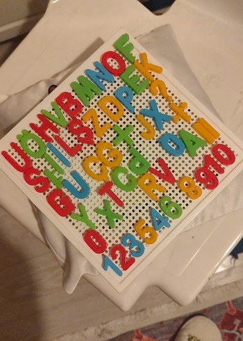 Renkli Alfabe ve Sayı Eğitici Oyuncak - Görsel 3