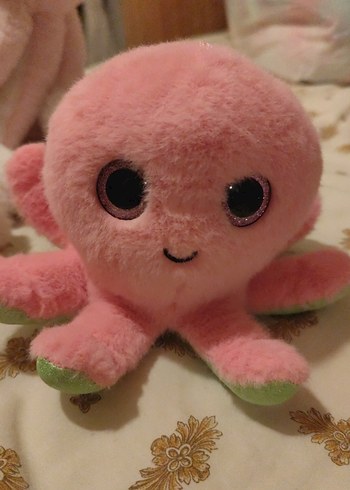 Pembe Peluş Ahtapot Oyuncak - Görsel 4
