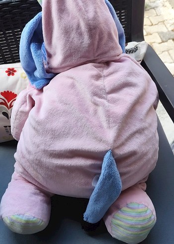 Beden Renk Pastel Pembe Peluş Oyuncak Eşek