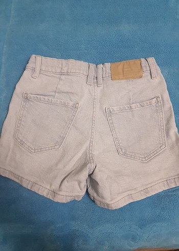 Kız Çocuk Denim Kısa Şort - Görsel 2