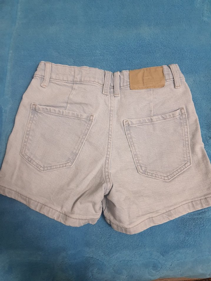 Kız Çocuk Denim Kısa Şort - Görsel 2