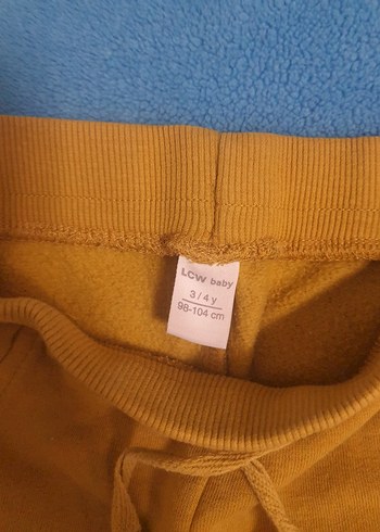 Sarı Rahat Kesim Erkek Çocuk Eşofman Altı - Görsel 4