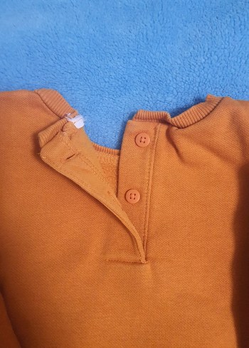 Kız Çocuk Renkli Baskılı Sweatshirt - Görsel 3