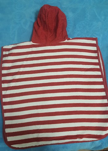 Kapüşonlu Çocuk Bornozu Mickey Desenli - Görsel 2