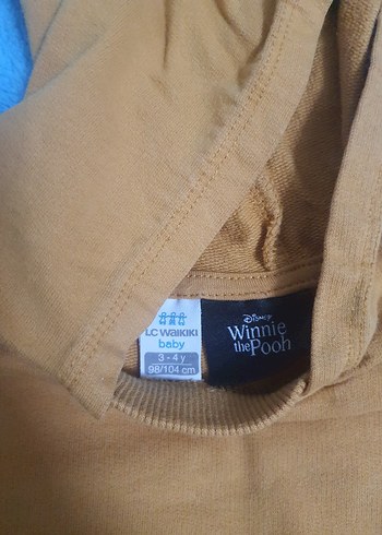 Kapüşonlu Erkek Çocuk Kahverengi Sweatshirt - Görsel 2