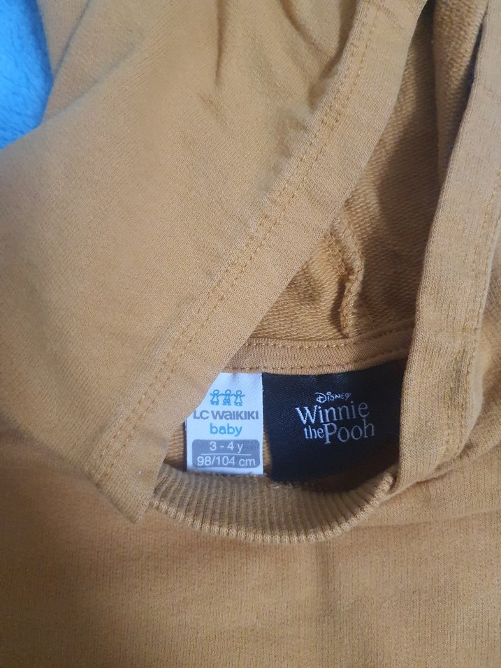 Kapüşonlu Erkek Çocuk Kahverengi Sweatshirt - Görsel 2