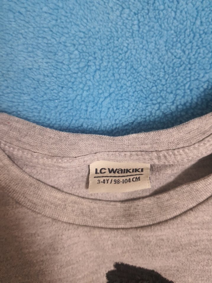 Gri Erkek Çocuk Uzun Kollu Sweatshirt - Görsel 2