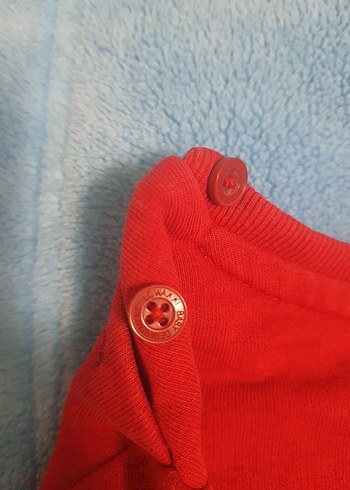 Erkek Çocuk Kırmızı Baskılı Sweatshirt - Görsel 4