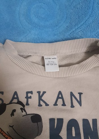 Erkek Çocuk Camel Renkli Baskılı Sweatshirt - Görsel 2