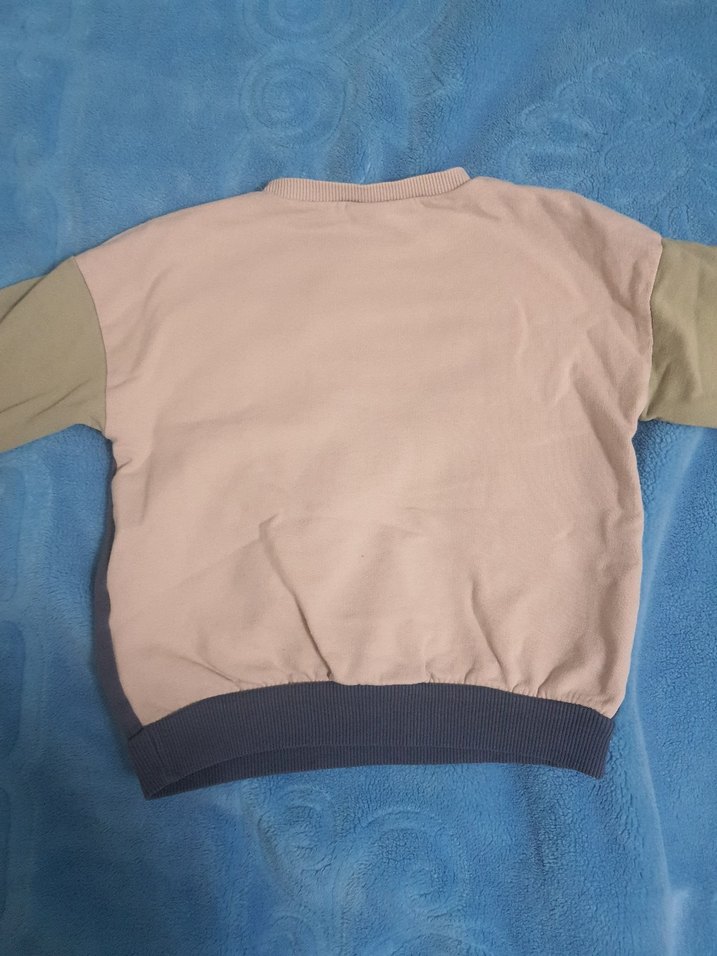 Erkek Çocuk Camel Renkli Baskılı Sweatshirt - Görsel 3