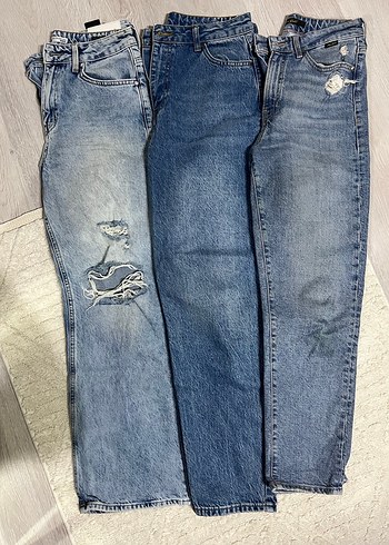 Mavi Jeans Kadın Mavi Bol Kesim Midi Kot Pantolon